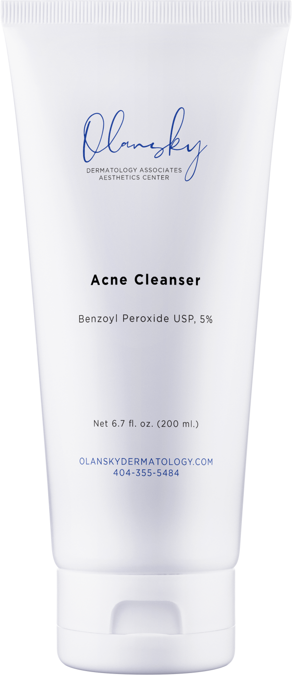 Olansky Acne Cleanser 5% Benzoyl Peroxide (6.7 FL OZ I 200 ml)