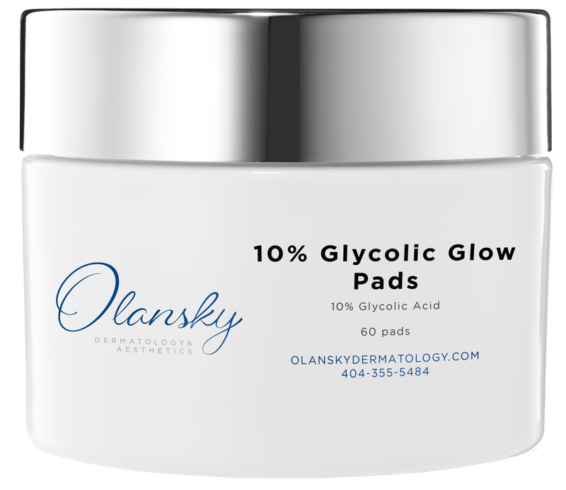 Olansky 10% Glycolic Glow Pads (60 pads)